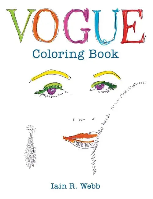 Vogue Coloring Book | British Books by splitShops