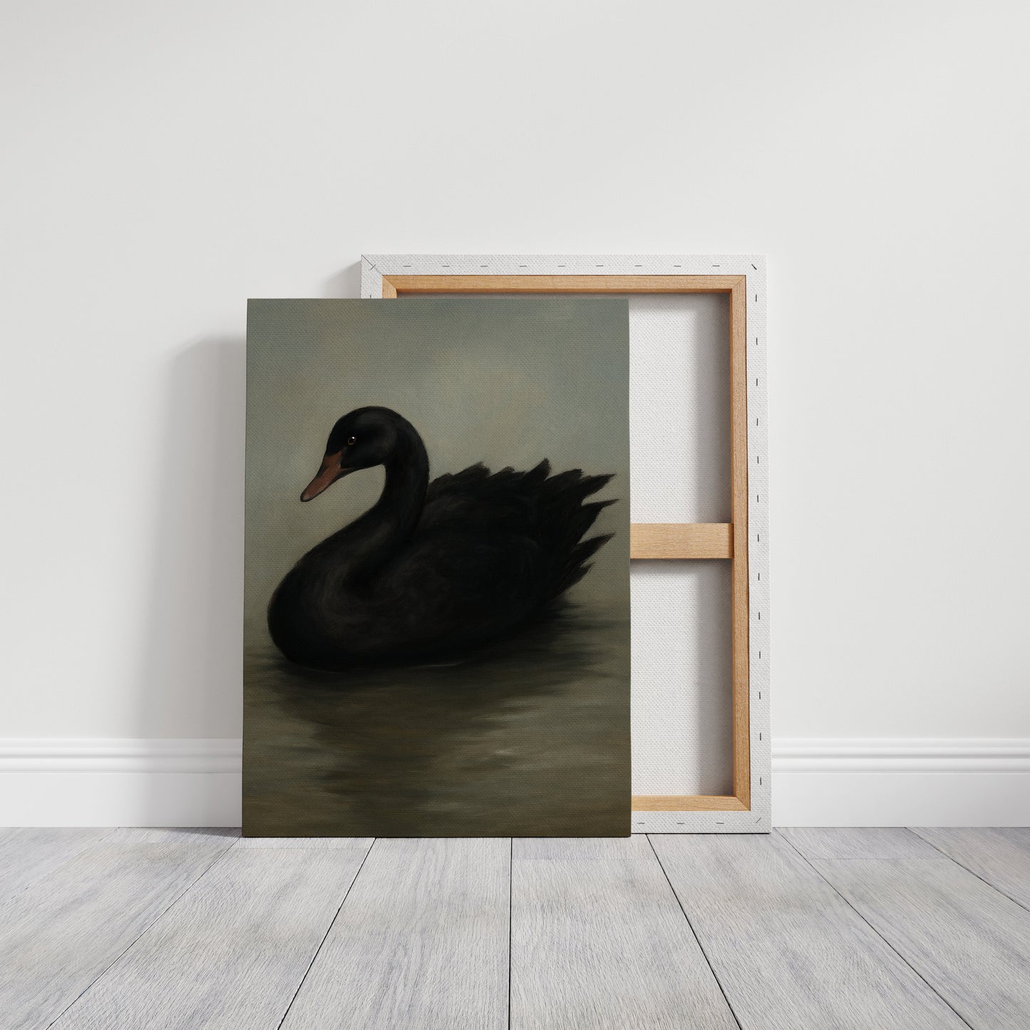 The Solitary Black Swan (Giclée Study)