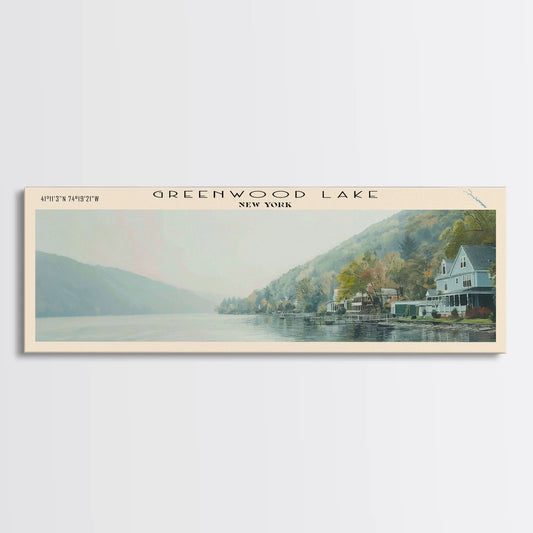 Greenwood Lake, New York (Canvas) NuevArt