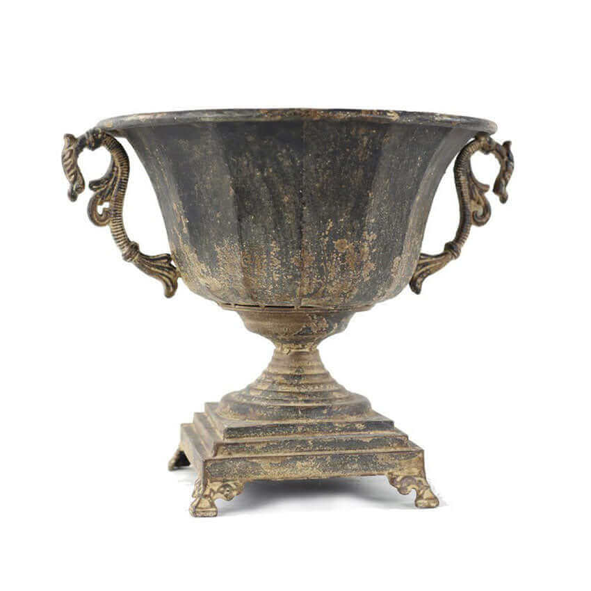 Iron Trophy Vase