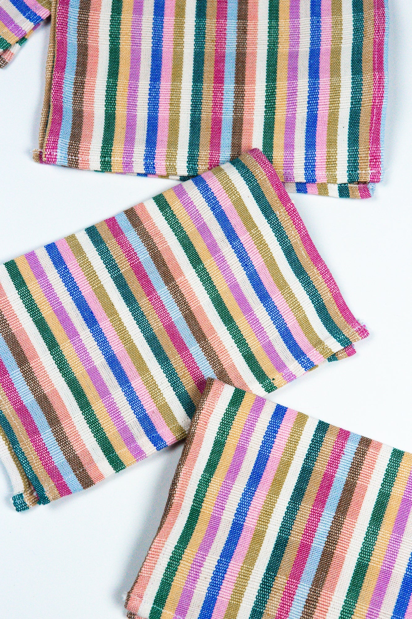 Valentina Rainbow Cocktail Napkin | Set of 4