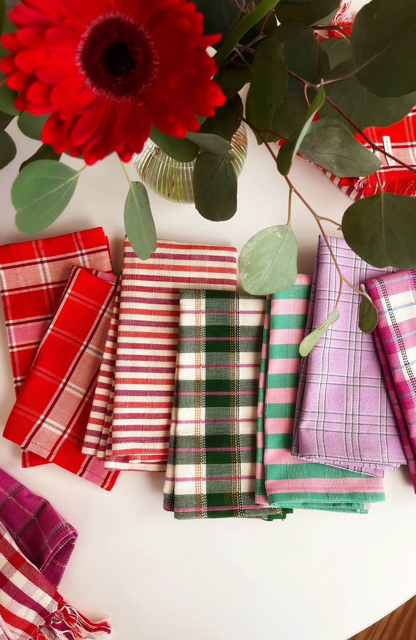 Elina Striped Dinner Napkins | Set of 4 Archive New York