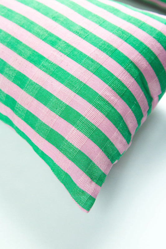 Postmodern Stripe Pillow in Deco Archive New York