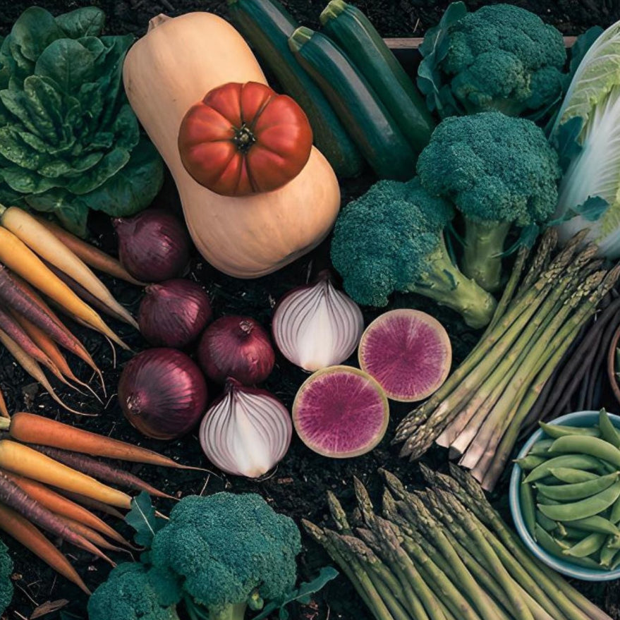 Collection de semences de légumes anciens