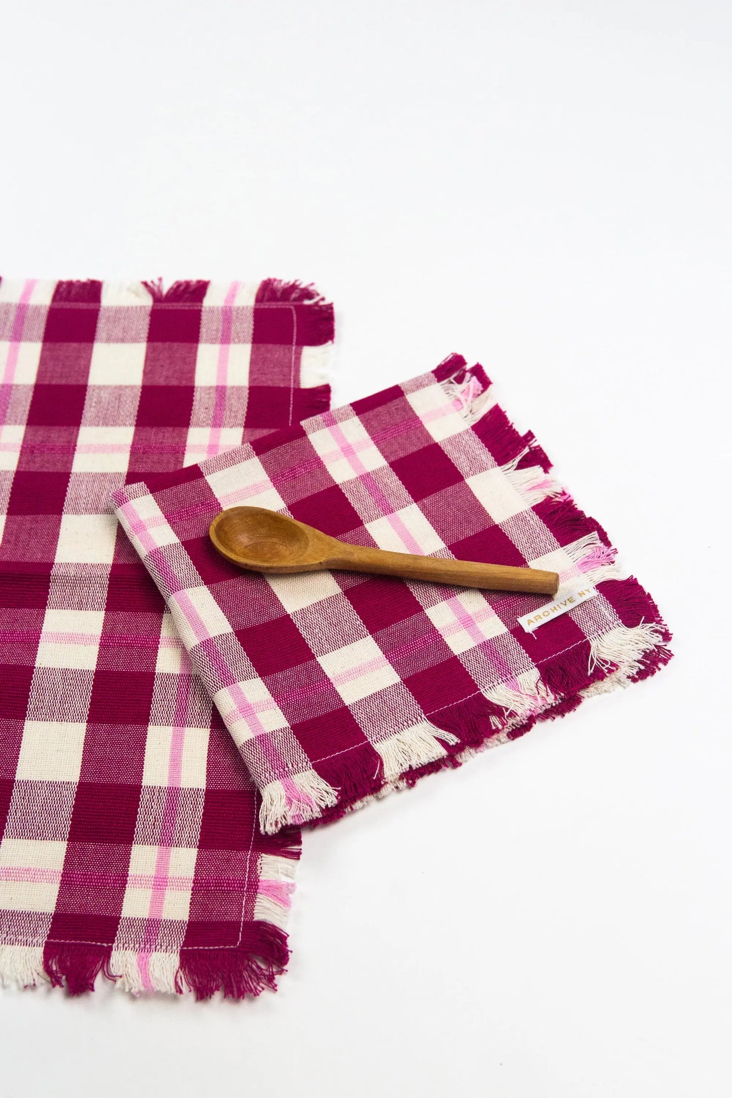 Abigail Plaid Party Napkins | Set of 4 Archive New York