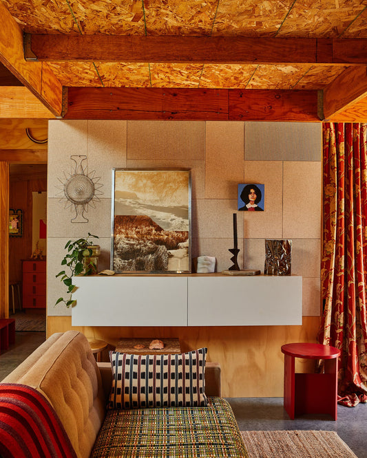 Fusion Boho Pillow in Study