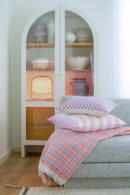 Postmodern Quilted Blanket in Rebel