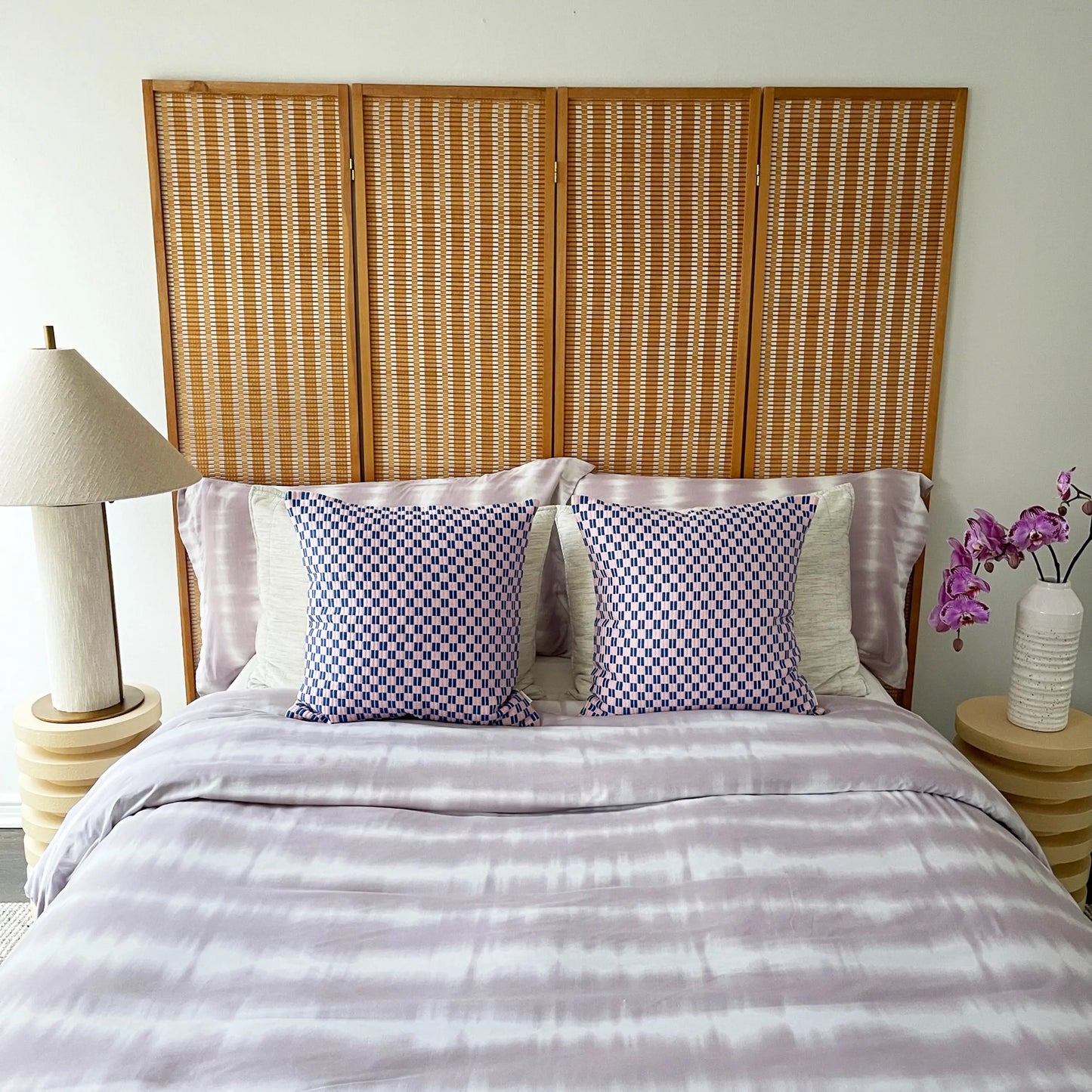 Chessboard Pillow in Retro Archive New York