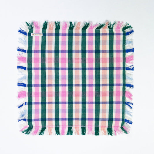 Lola Plaid Party Napkins | Set of 4
