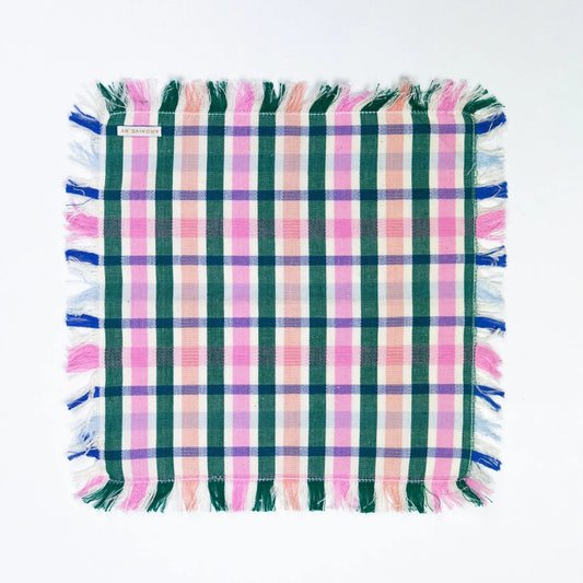 Lola Plaid Party Napkins | Set of 4 Archive New York