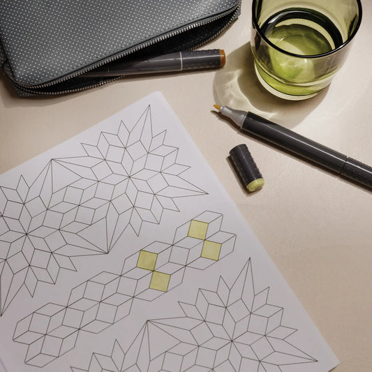 Modern Quilting Coloring Book Paige Tate and Co.