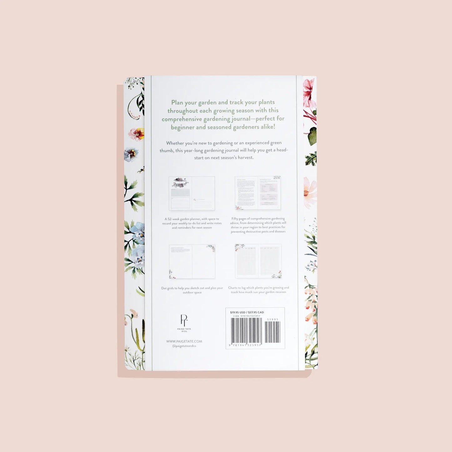 My Gardening Journal Paige Tate and Co.