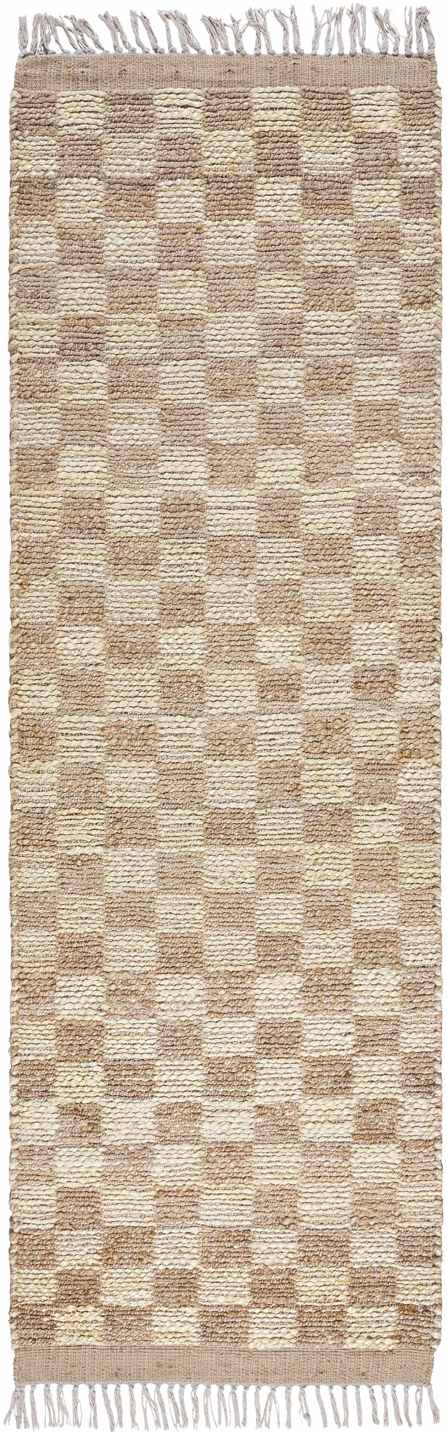 Artisan Chessboard Rug