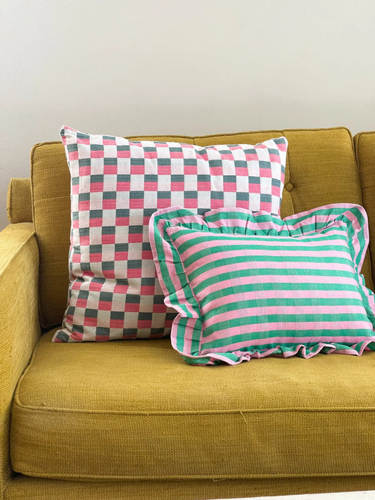 Postmodern Stripe Pillow in Deco | Variety Archive New York