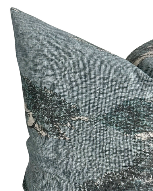 Torrey Pines Pillow Cover | Mineral Blue