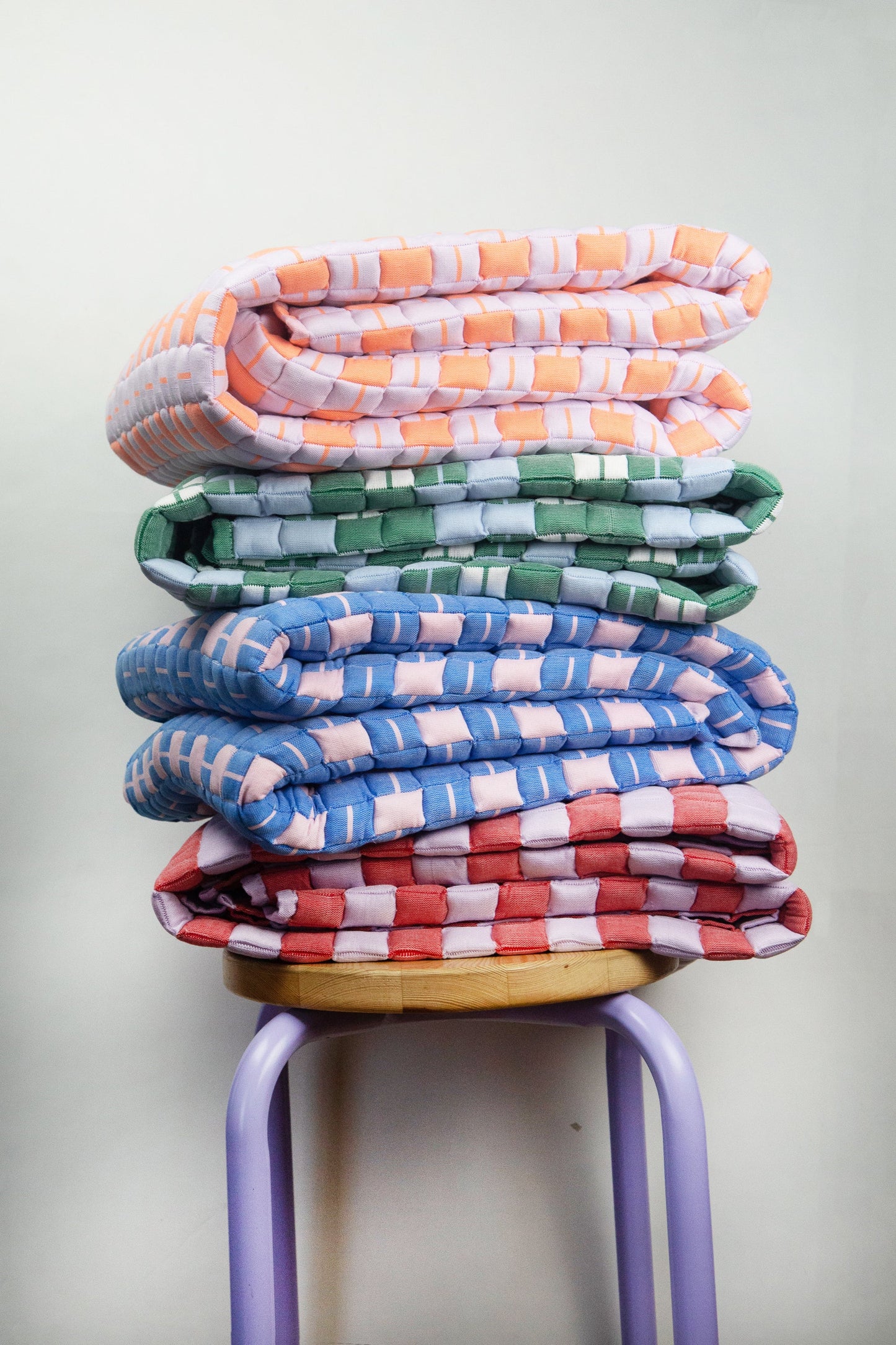 Postmodern Quilted Blanket in Harmony