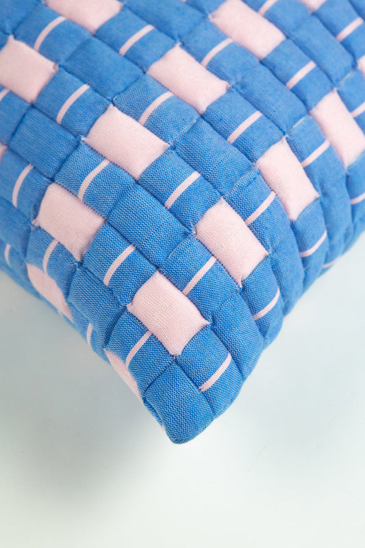 Postmodern Quilted Pillow in Whimsy Archive New York
