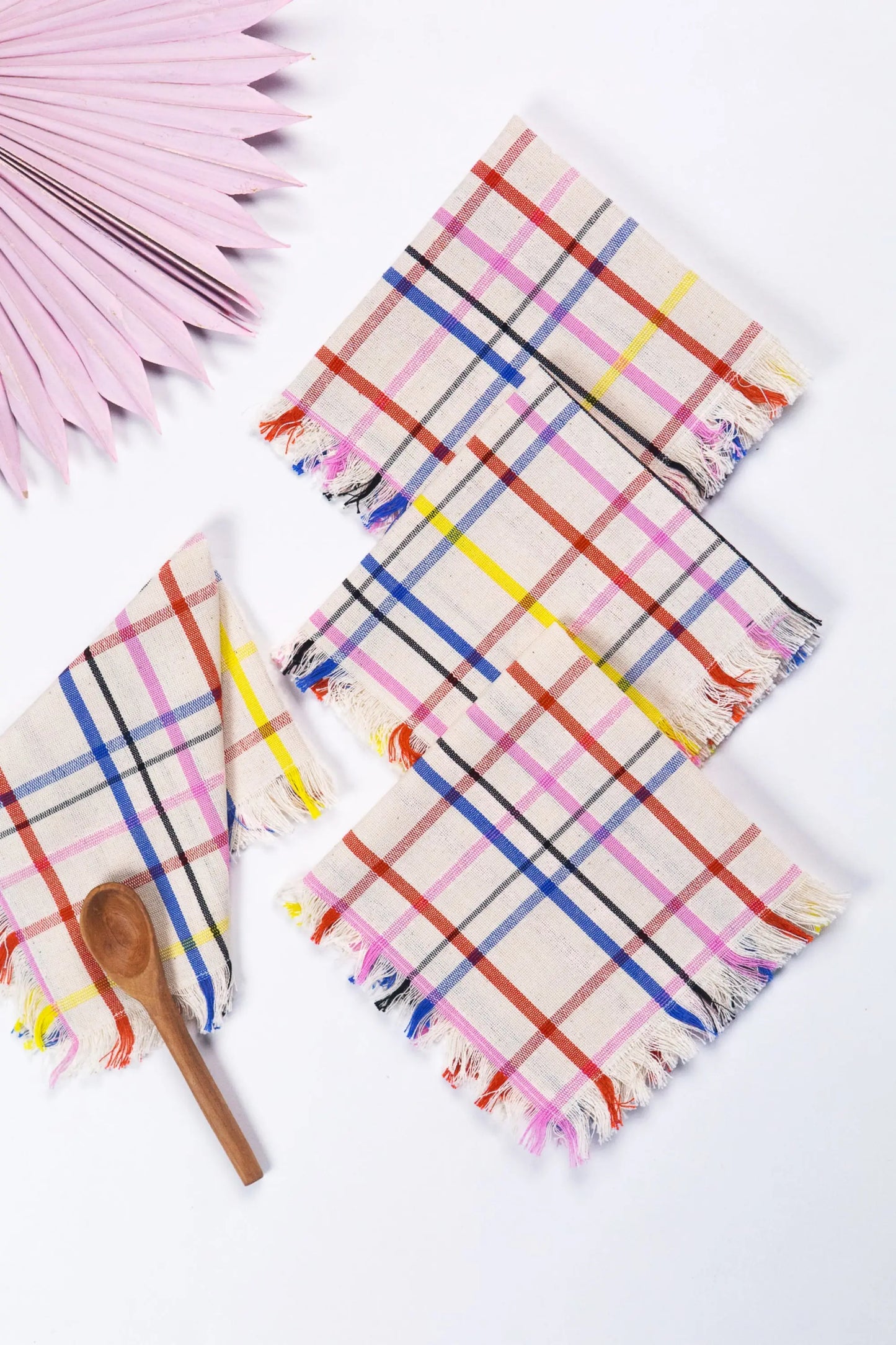 Vera Plaid Party Napkin Archive New York