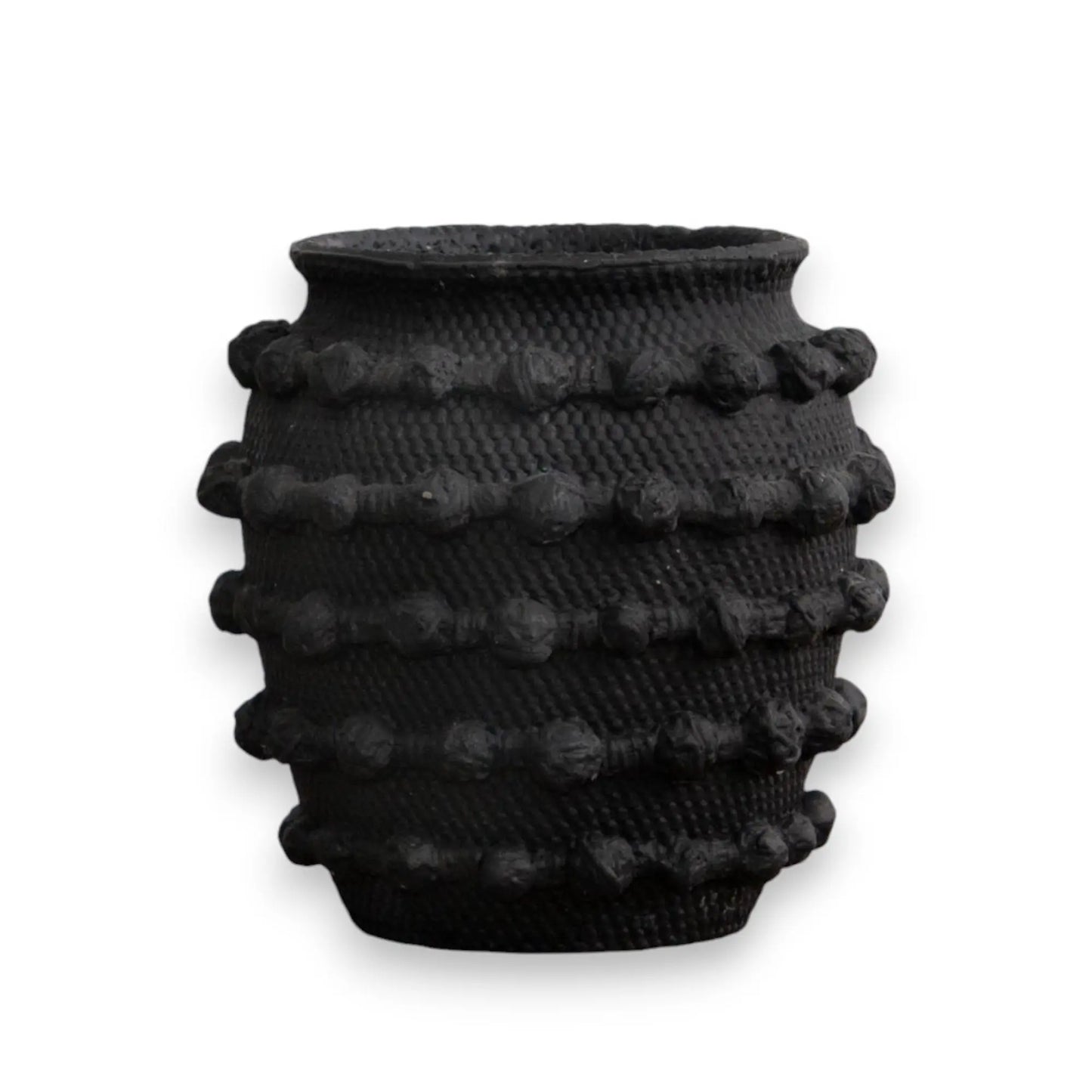 Knot Planter | Obsidian Rust & Cinder