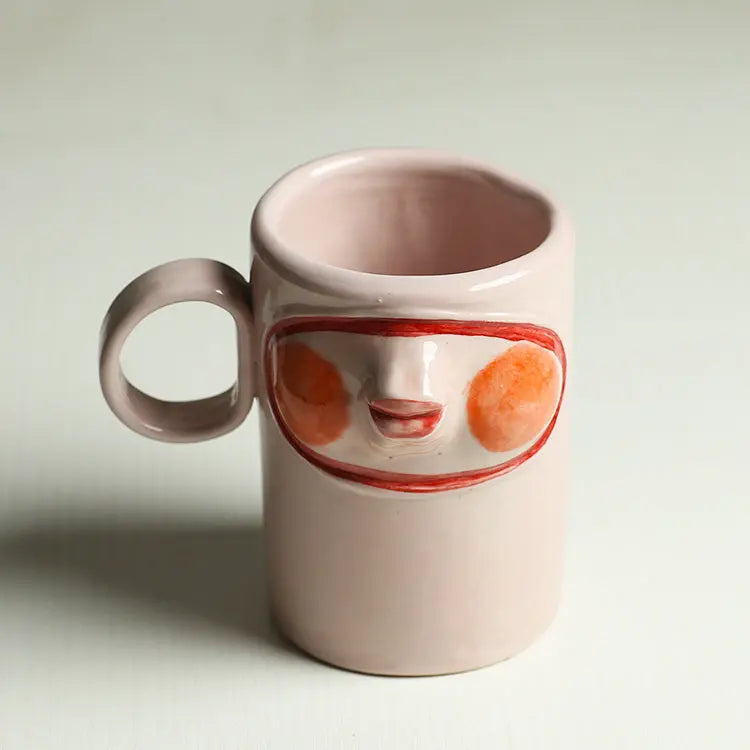 Surreal Folk Art Mug | Assorted Styles Yiwu Renfan Trading Co LTD