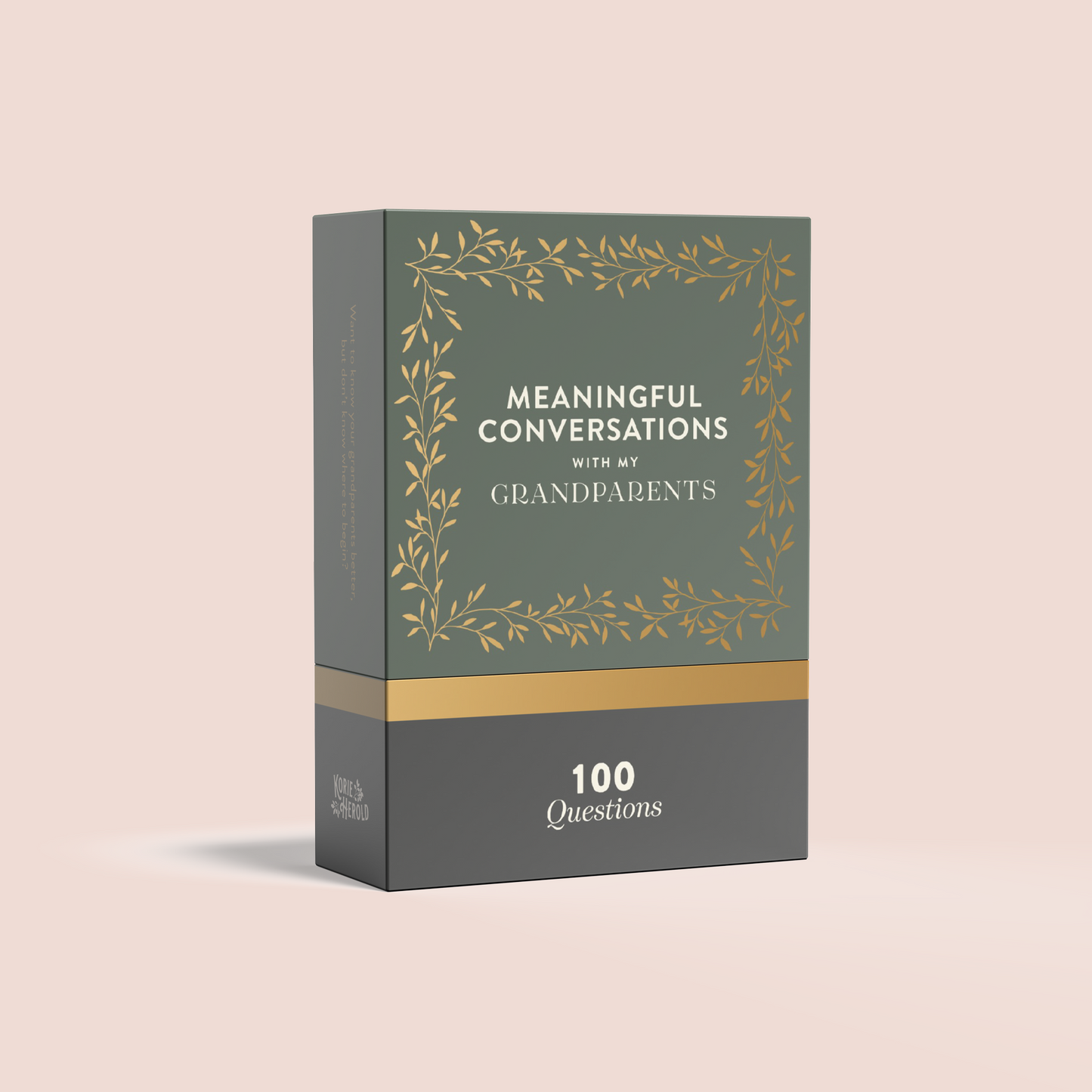 Meaningful Conversations with My Grandparents | Card Deck