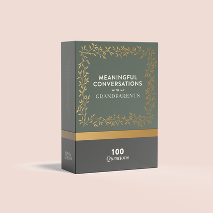 Meaningful Conversations with My Grandparents | Card Deck