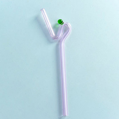 Postmodernist Glass Straw | Assorted Designs