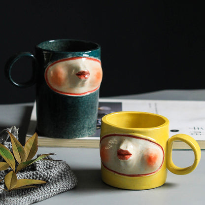 Surreal Folk Art Mug | Assorted Styles