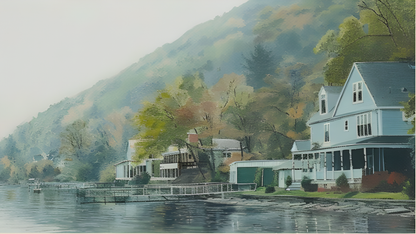 Greenwood Lake, New York (Canvas)