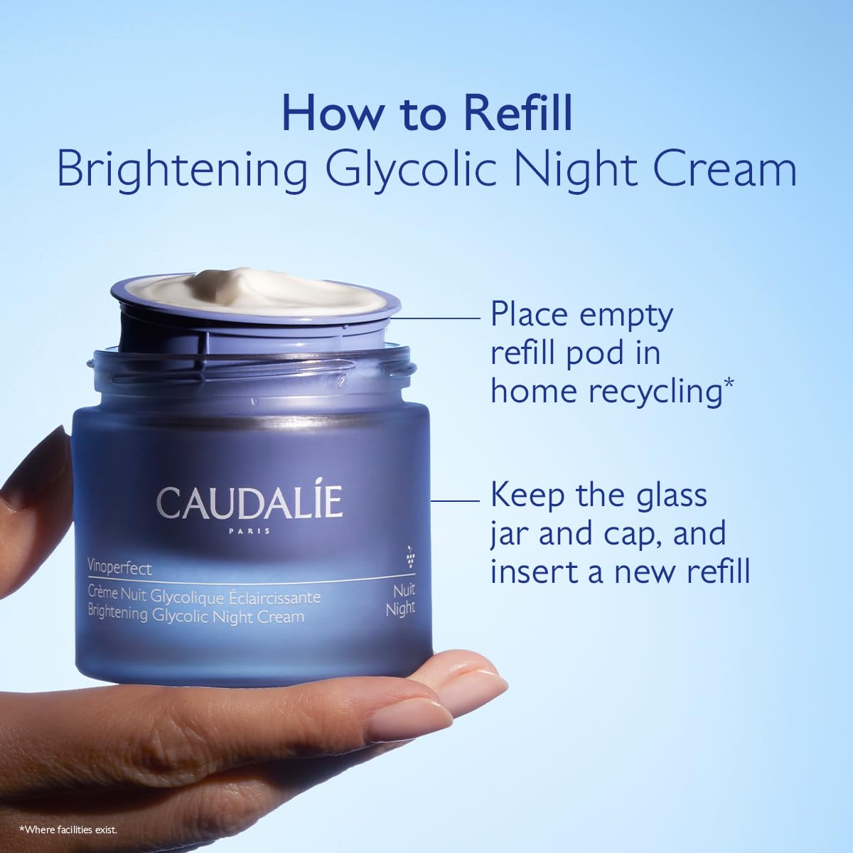 Caudalie Vinoperfect Brightening Glycolic Night Cream