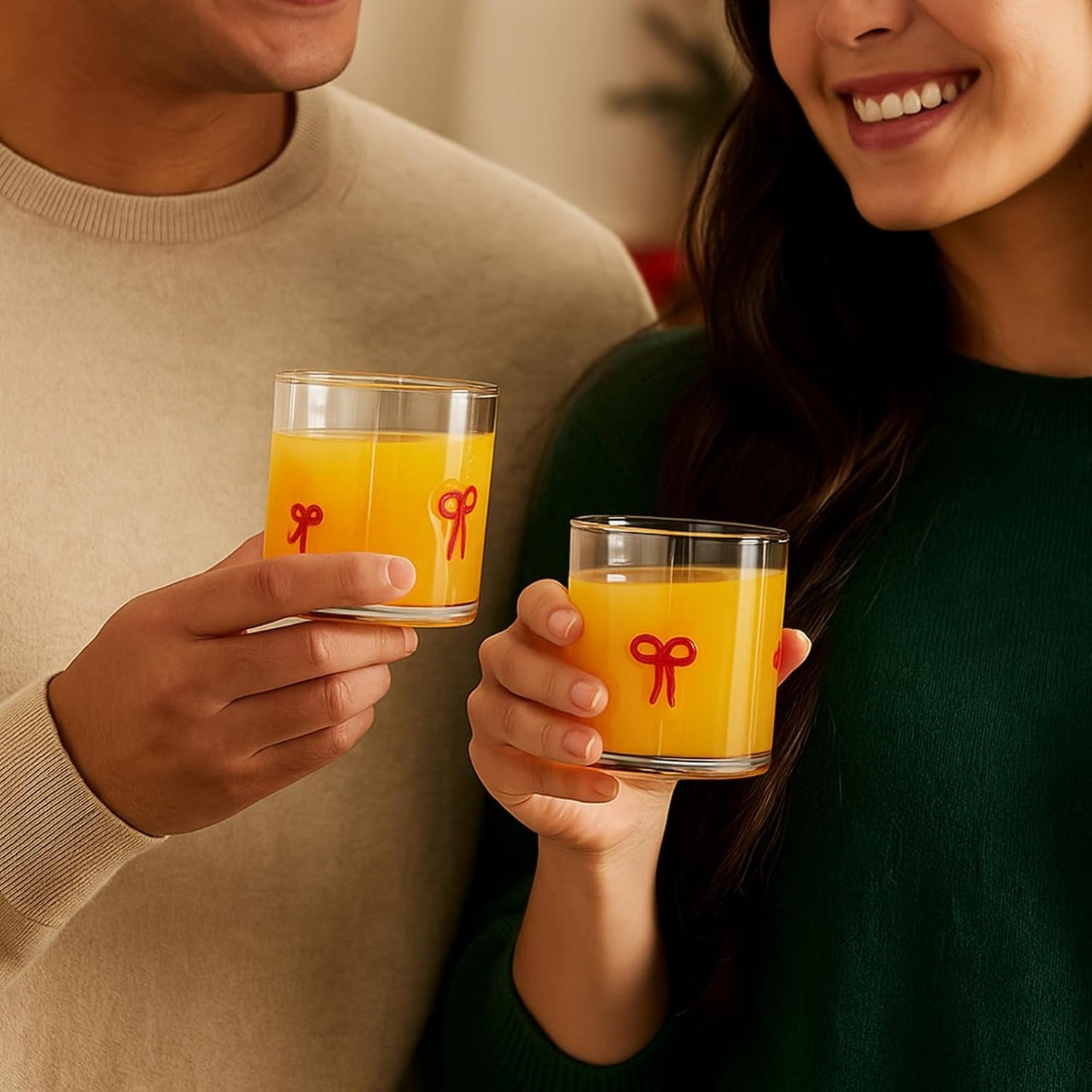 Red Bowtie Tumbler | Set of 2