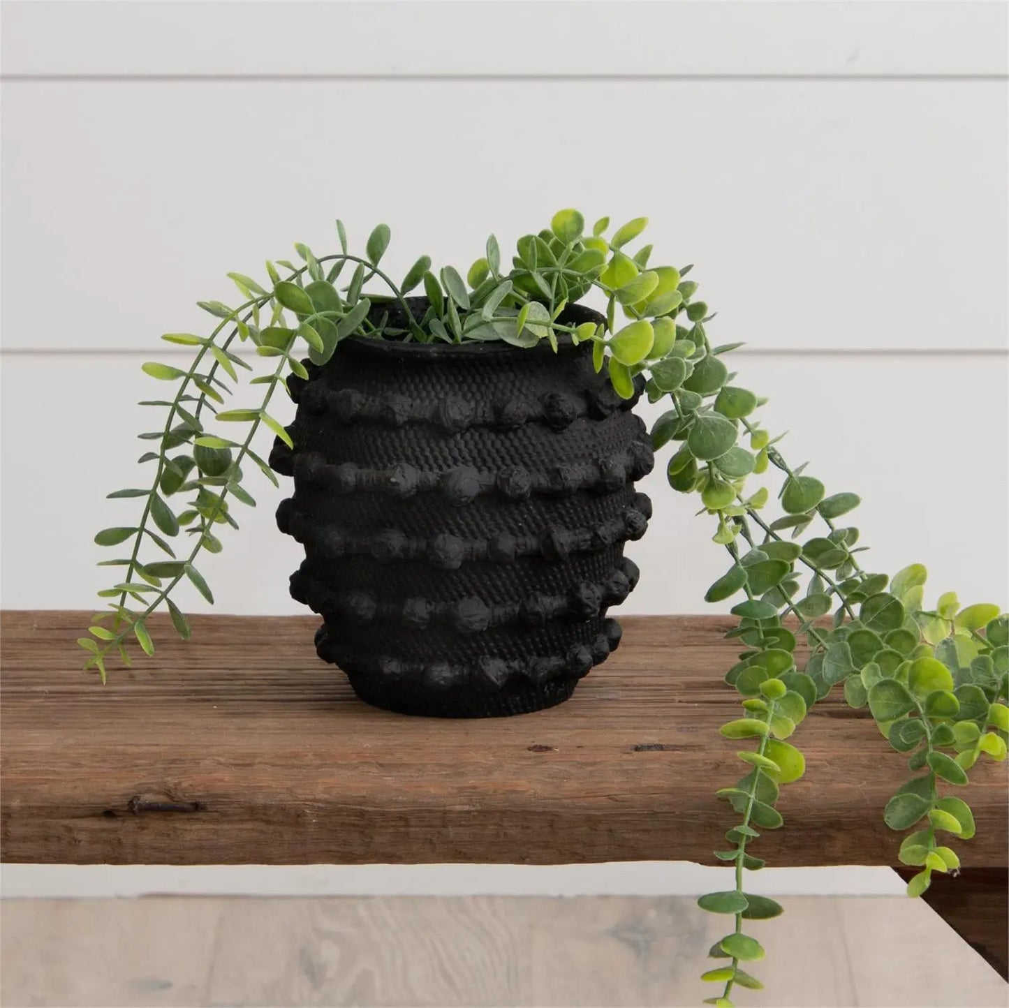 Knot Planter | Obsidian Rust & Cinder