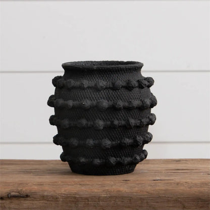 Knot Planter | Obsidian Rust & Cinder
