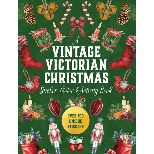 A Vintage Victorian Christmas Interactive Book | Hardcover Edition