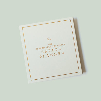 Beautifully Organized Estate Planner | Hardcover