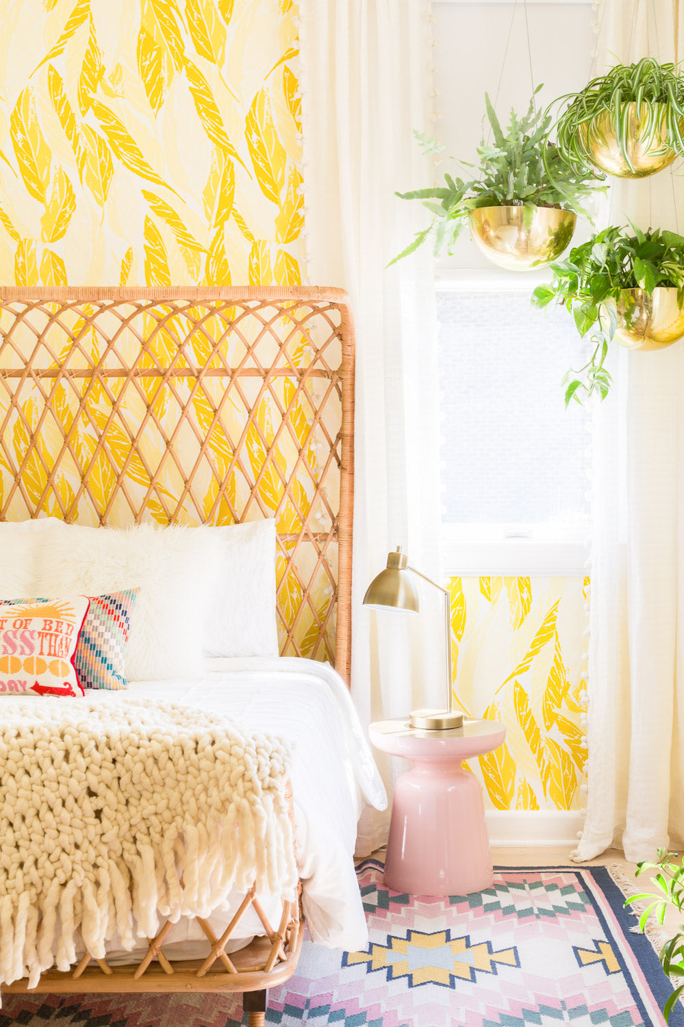 Diagonal Check Pillow in Vintage