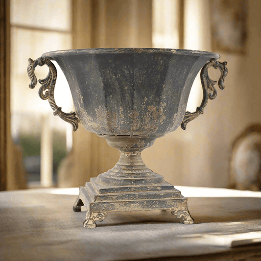 Iron Trophy Vase