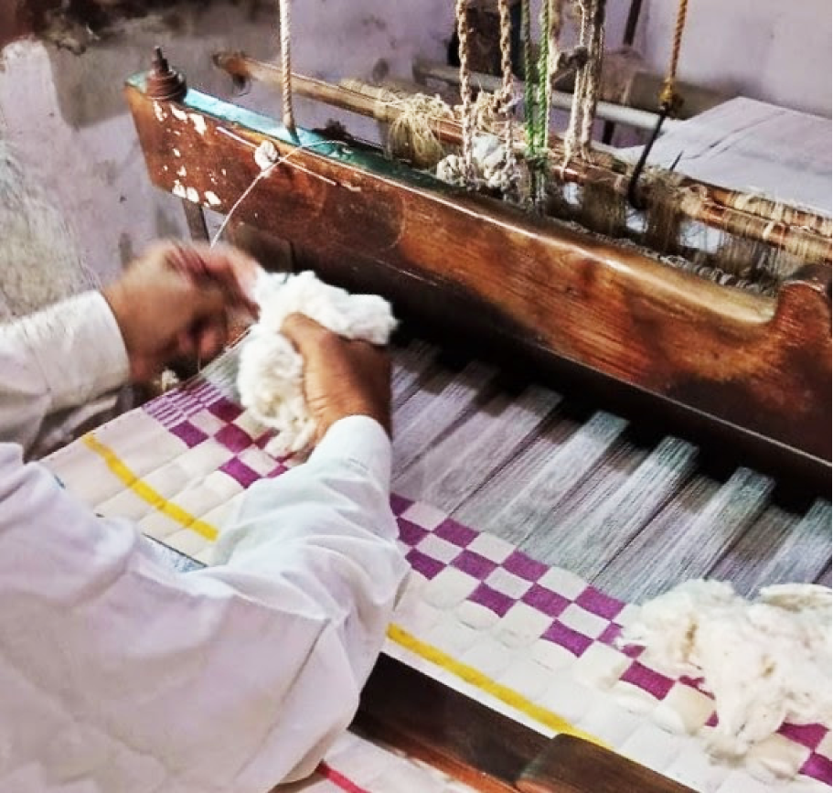 Postmodern Quilted Blanket in Deco Pop