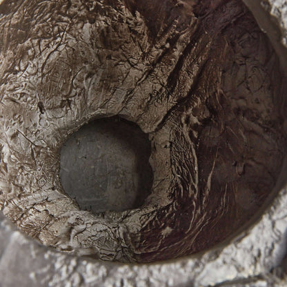 Athena Bust Vessel | Antique Black