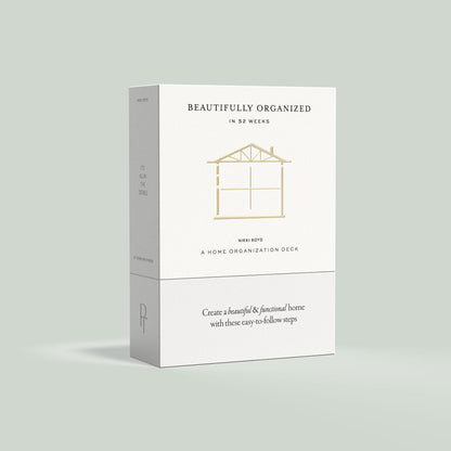 Beautifully Organized In 52 Weeks | Card Deck