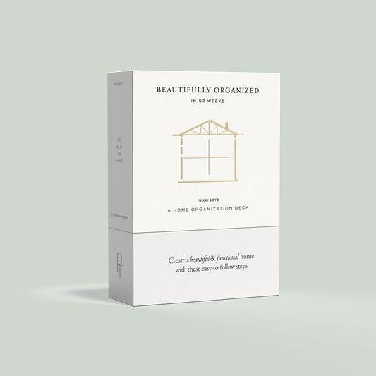 Beautifully Organized In 52 Weeks | Card Deck