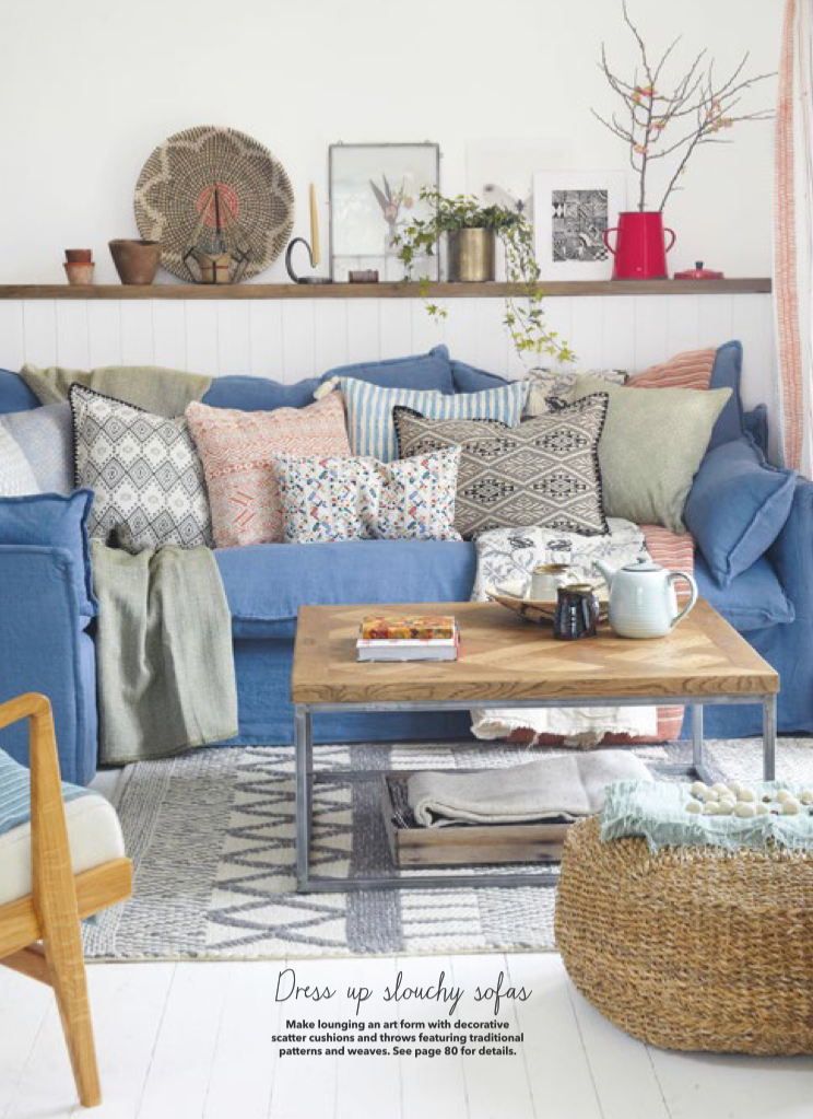 Postmodern Revival Pillow in Memphis