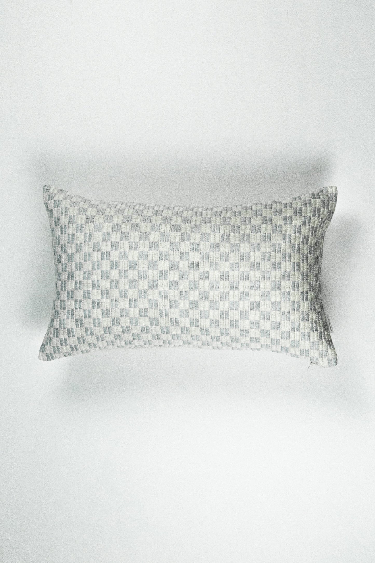 Chessboard Pillow in Ice