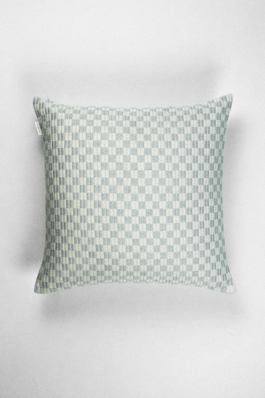 Chessboard Pillow in Ice