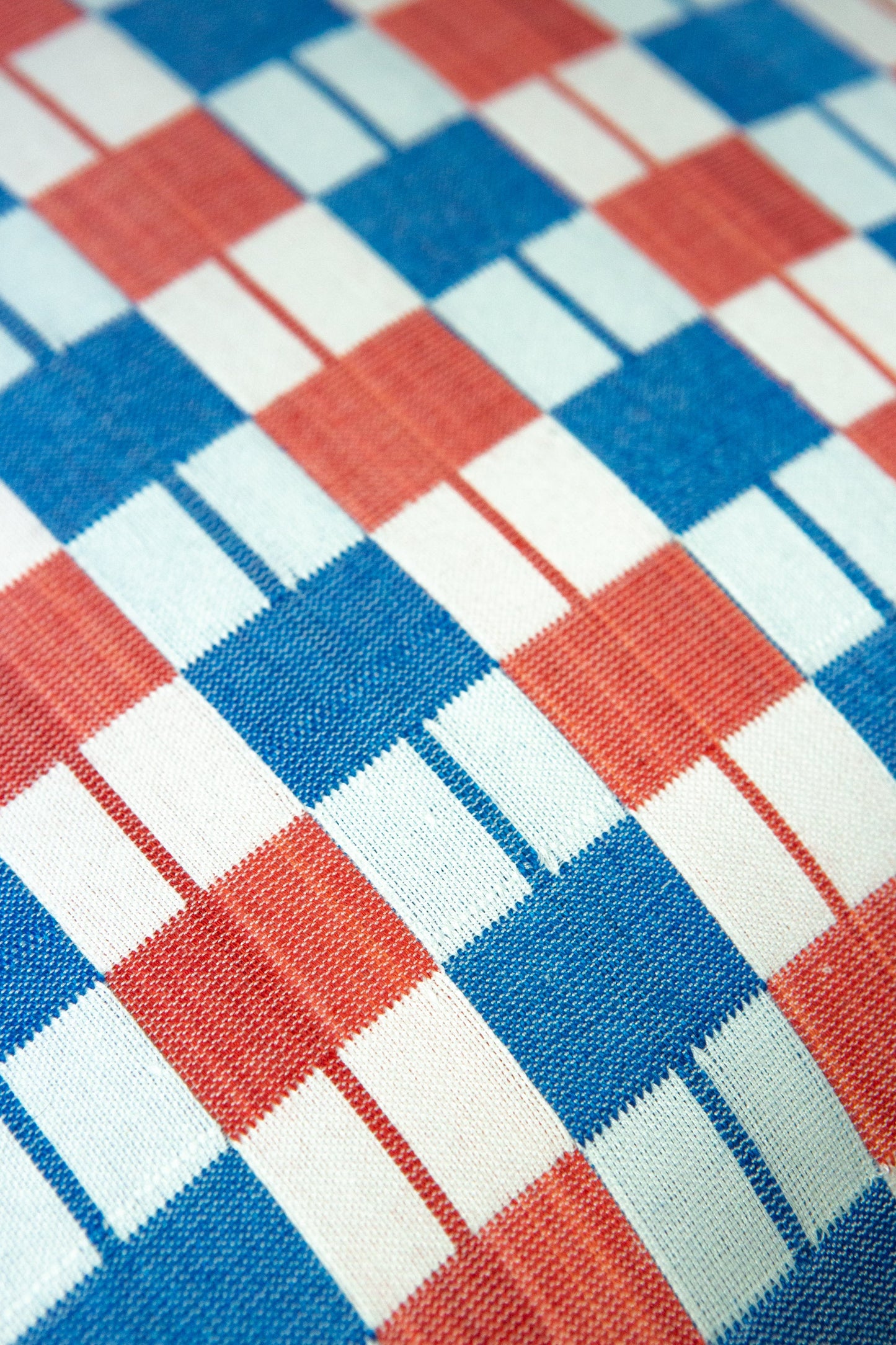 Geocheck Bauhaus Pillow in Americana
