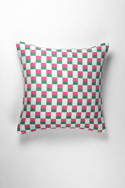 Geocheck Pillow in Deco