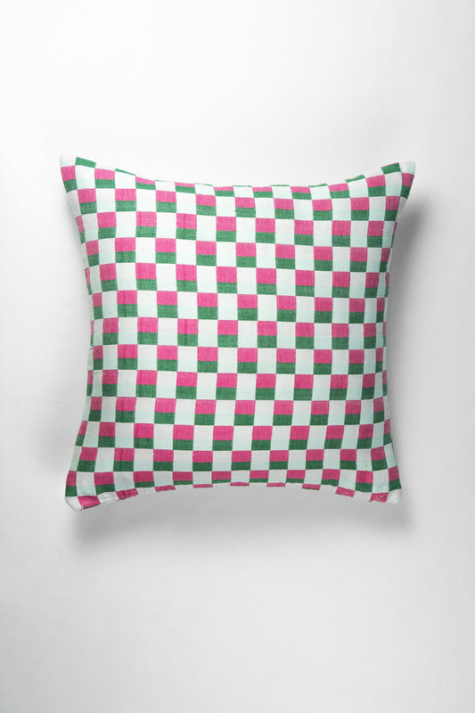 Geocheck Pillow in Deco