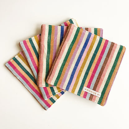 Valentina Rainbow Coasters | Set of 4