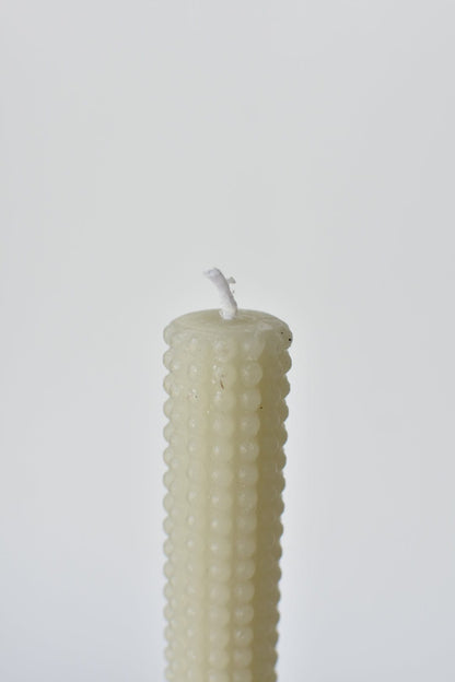 Hobnail Tapered Candle Pair