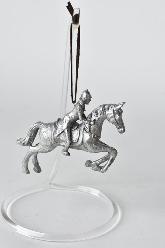 The Pewter Equestrian Ornament
